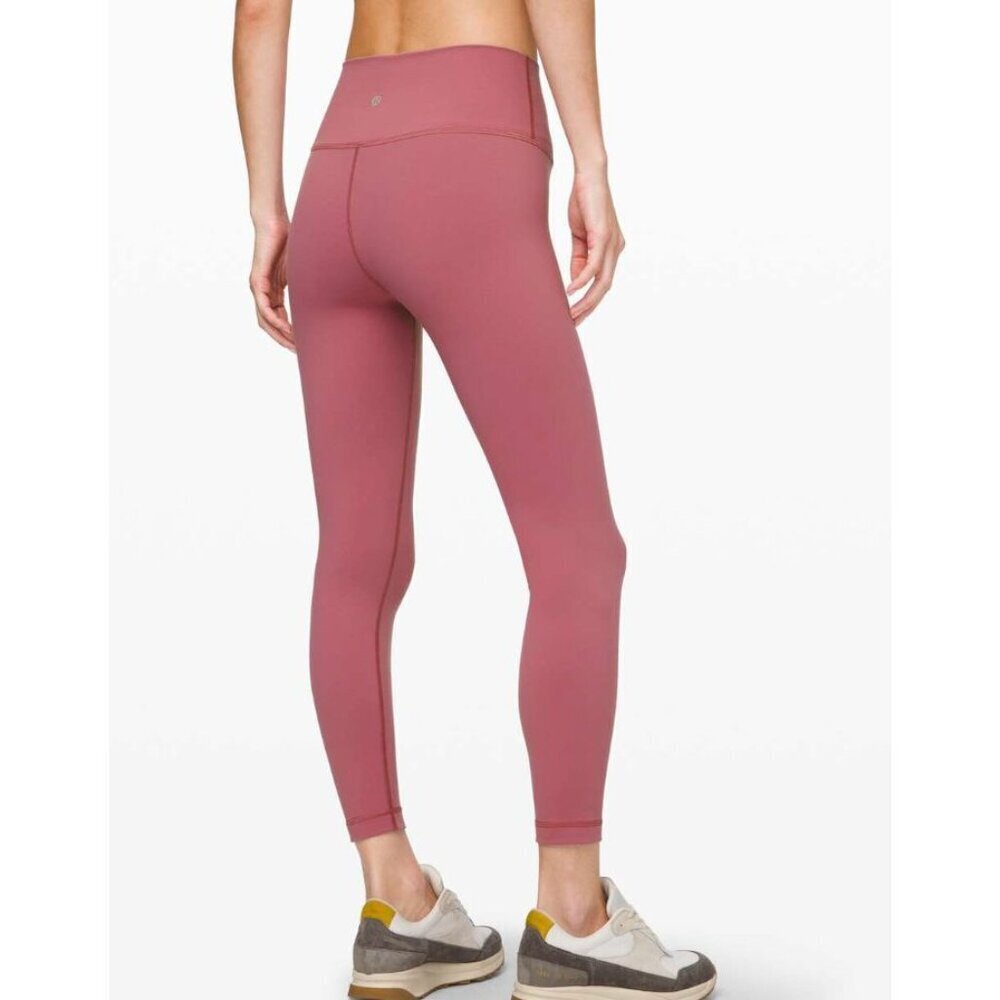 Lululemon Wunder Under High-Rise Tight 25" *Full-On Luon Moss Rose Size 2